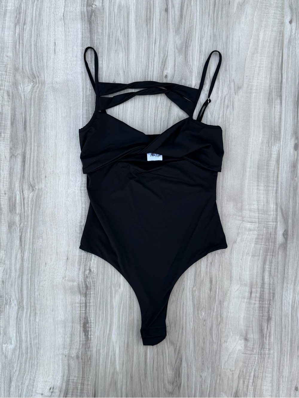 Princess Polly Black One-Piece Bodysuit